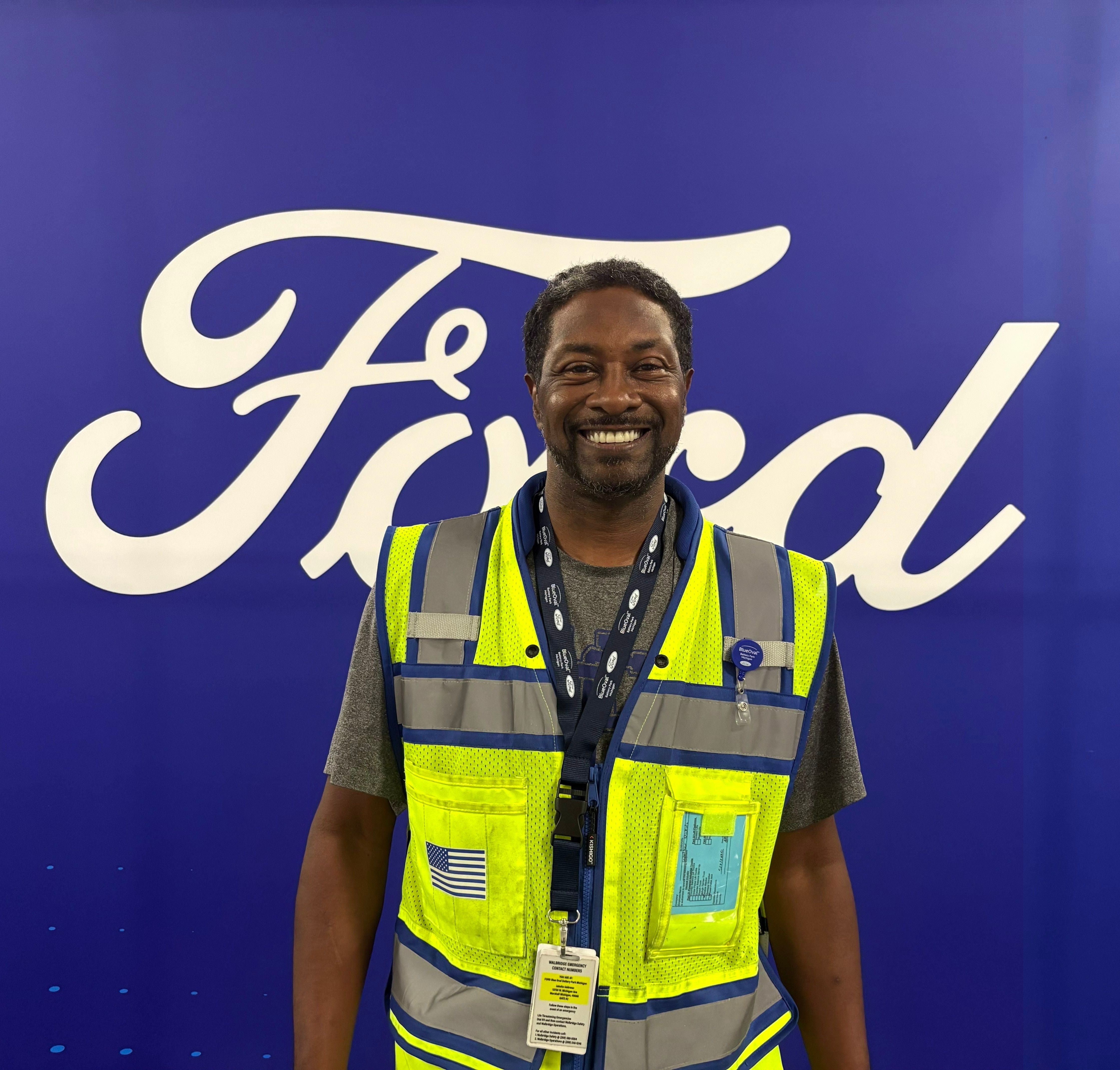 Walt Nichols is a production operator at BlueOval Battery Park Michigan.